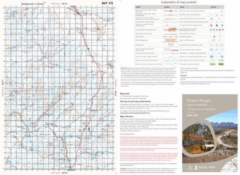 Flinders Ranges Map 478 Preview 1