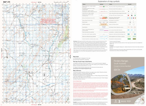 Flinders Ranges Map 479 Preview 1