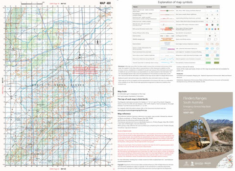 Flinders Ranges Map 480 Preview 1