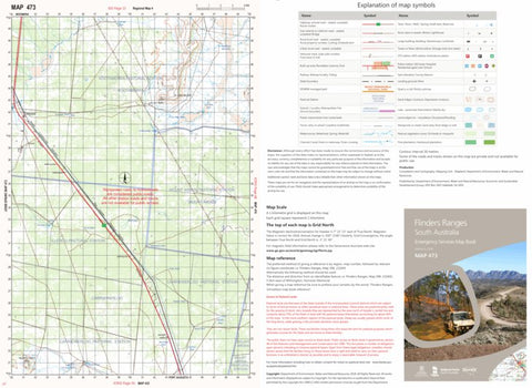 Flinders Ranges Map 473 Preview 1