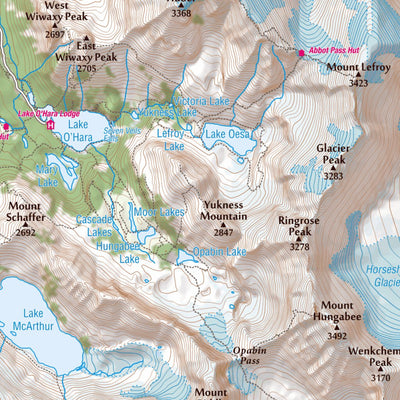 Lake Louise 1:50 000 Preview 3