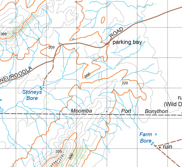 Flinders Ranges Map 522 by Mapland - Department for Environment and ...