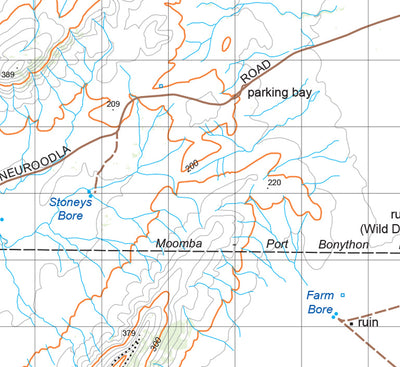 Flinders Ranges Map 522 Preview 2