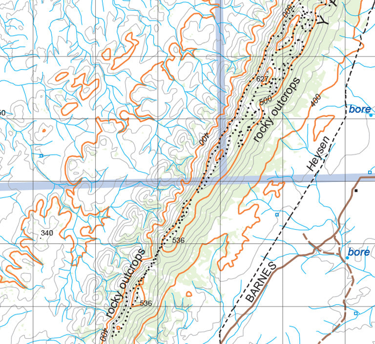 Flinders Ranges Map 522 by Mapland - Department for Environment and ...