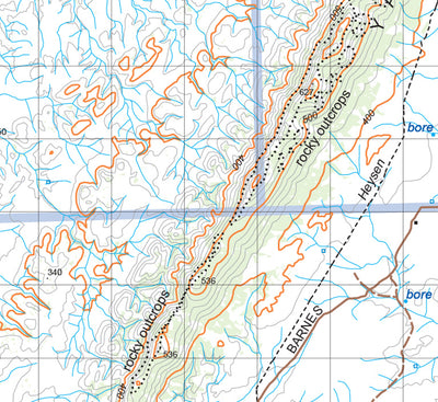 Flinders Ranges Map 522 Preview 3