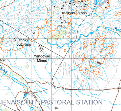 Flinders Ranges Map 525 Preview 3