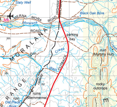 Flinders Ranges Map 582 Preview 2