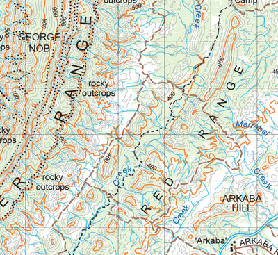 Flinders Ranges Map 582 Preview 3