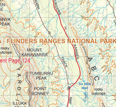 Flinders Ranges Map 583 Preview 2