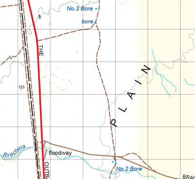 Flinders Ranges Map 641 Preview 2