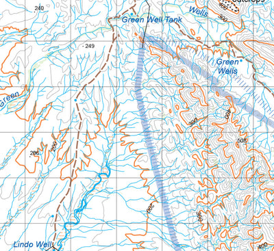 Flinders Ranges Map 700 Preview 2