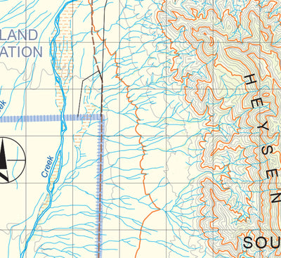 Flinders Ranges Map 700 Preview 3