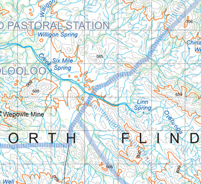 Flinders Ranges Map 701 Preview 2