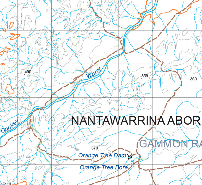 Flinders Ranges Map 762 by Mapland - Department for Environment and ...