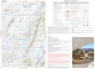 Flinders Ranges Map 522 Preview 1