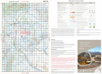 Flinders Ranges Map 525 Preview 1