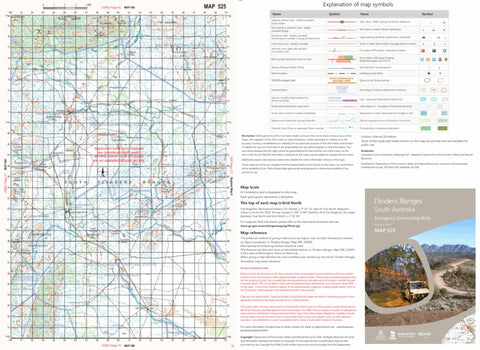 Flinders Ranges Map 525 Preview 1