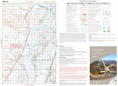 Flinders Ranges Map 581 Preview 1