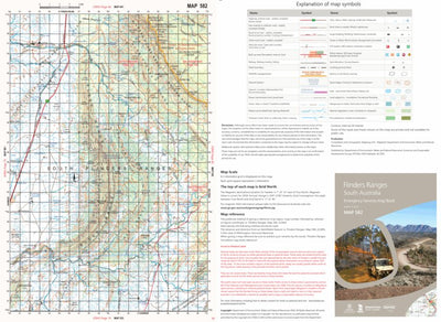 Flinders Ranges Map 582 Preview 1