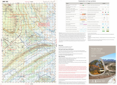 Flinders Ranges Map 583 Preview 1