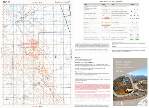 Flinders Ranges Map 699 Preview 1