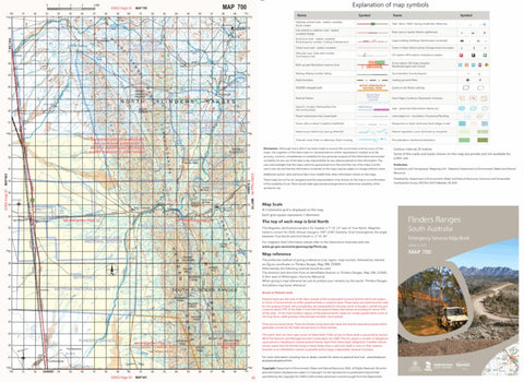 Flinders Ranges Map 700 Preview 1