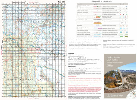 Flinders Ranges Map 702 Preview 1