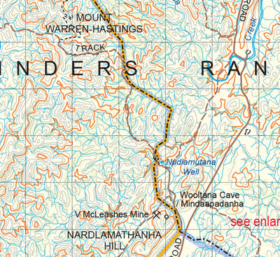 Flinders Ranges Map 881 Preview 3