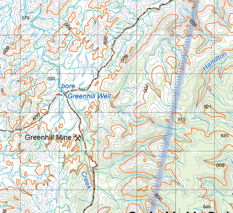 Flinders Ranges Map 940 by Mapland - Department for Environment and ...