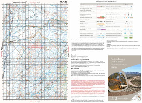 Flinders Ranges Map 759 Preview 1