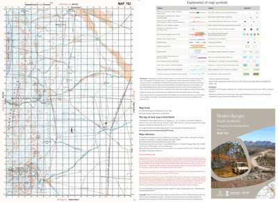 Flinders Ranges Map 763 Preview 1