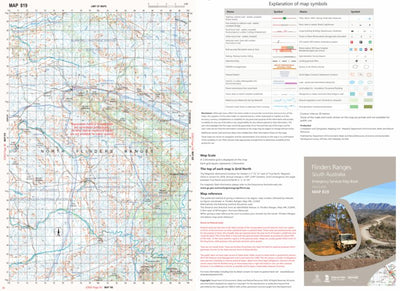 Flinders Ranges Map 819 Preview 1