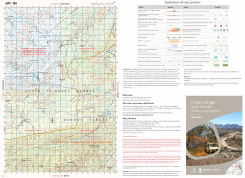 Flinders Ranges Map 880 Preview 1