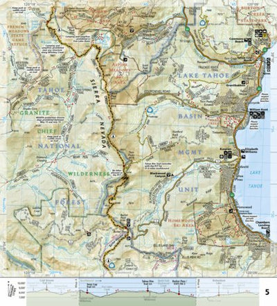1008 PCT Sierra Nevada North (map 05) Preview 1