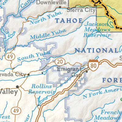 1008 PCT Sierra Nevada North (map 00) Preview 3