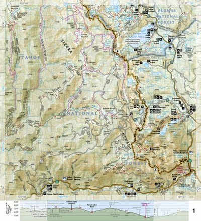 1008 PCT Sierra Nevada North (map 01) Preview 1