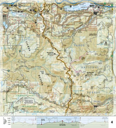 1008 PCT Sierra Nevada North (map 04) Preview 1