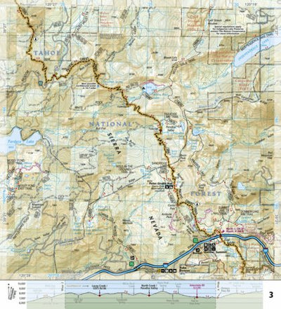 1008 PCT Sierra Nevada North (map 03) Preview 1