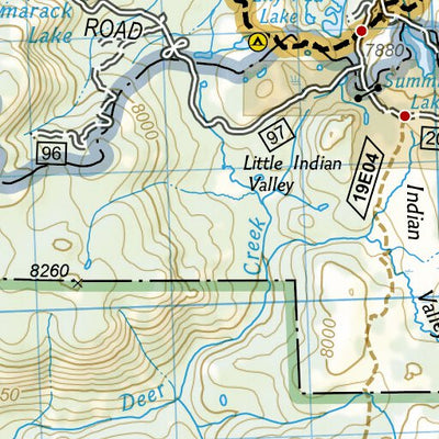 1008 PCT Sierra Nevada North (map 09) Preview 2