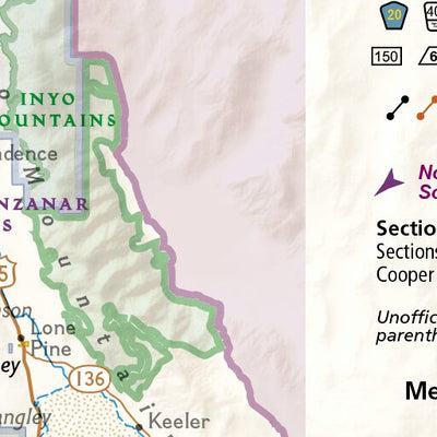 1009 PCT Sierra Nevada South (map 00) Preview 2