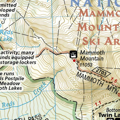 1009 PCT Sierra Nevada South (map 01) Preview 2