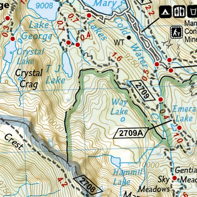 1009 PCT Sierra Nevada South (map 01) Preview 3