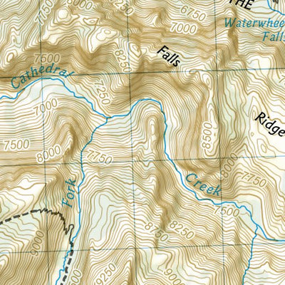 1008 PCT Sierra Nevada North (map 14) Preview 3