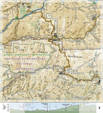 1011 PCT San Gabriel and Sand Dernardino Mtns (map 02) Preview 1