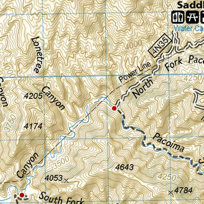 1011 PCT San Gabriel and Sand Dernardino Mtns (map 02) Preview 3