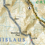 1008 PCT Sierra Nevada North (map 11) Preview 3