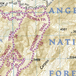 1010 PCT Scodie, Piute, and Tehachapi Mtns (map 13) Preview 3