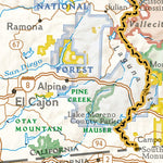 1011 PCT San Gabriel and Sand Dernardino Mtns (map 00) Preview 3