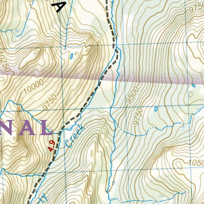 1008 PCT Sierra Nevada North (map 15) Preview 2