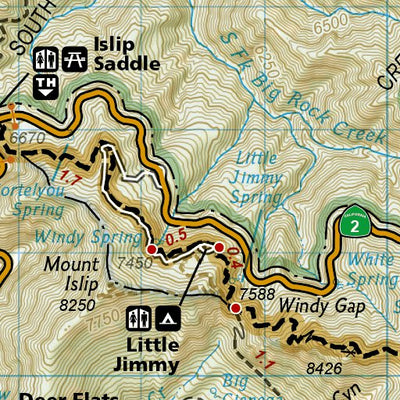 1011 PCT San Gabriel and Sand Dernardino Mtns (map 05) Preview 2